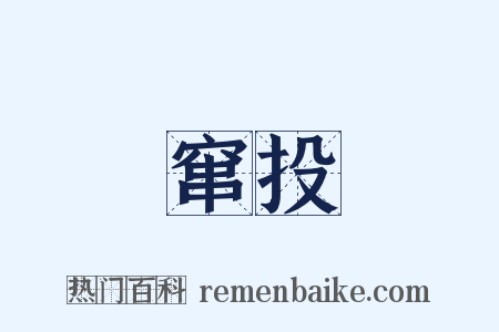 窜投是什么意思的图片